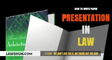 Mastering Legal Paper Presentations: Essential Tips for Effective Delivery