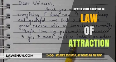 Mastering Scripting Techniques to Manifest Desires with Law of Attraction