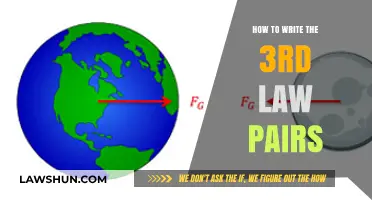 Mastering Newton's Third Law: Crafting Accurate Action-Reaction Pairs