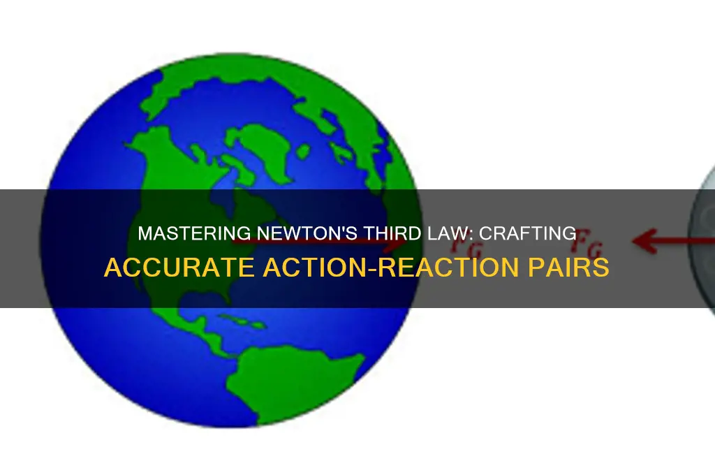 how to write the 3rd law pairs