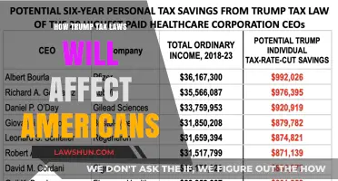 Trump's Tax Legacy: Impact on Americans