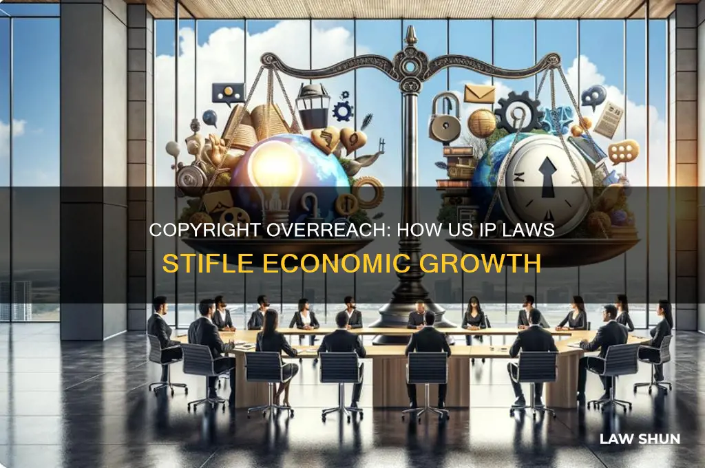 how us intellectual property copyright law is slowing the economy