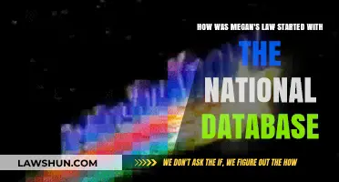 Megan's Law Origins: The Creation of the National Sex Offender Database