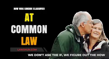 Suicide: Common Law Classification