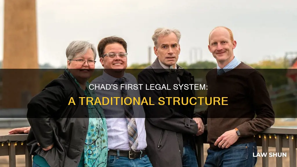 how was the first law system in chad structured