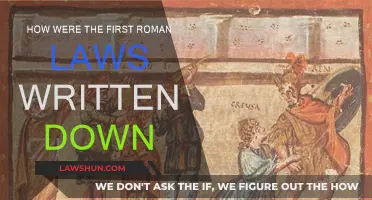 The Earliest Roman Laws: How Were They Recorded?