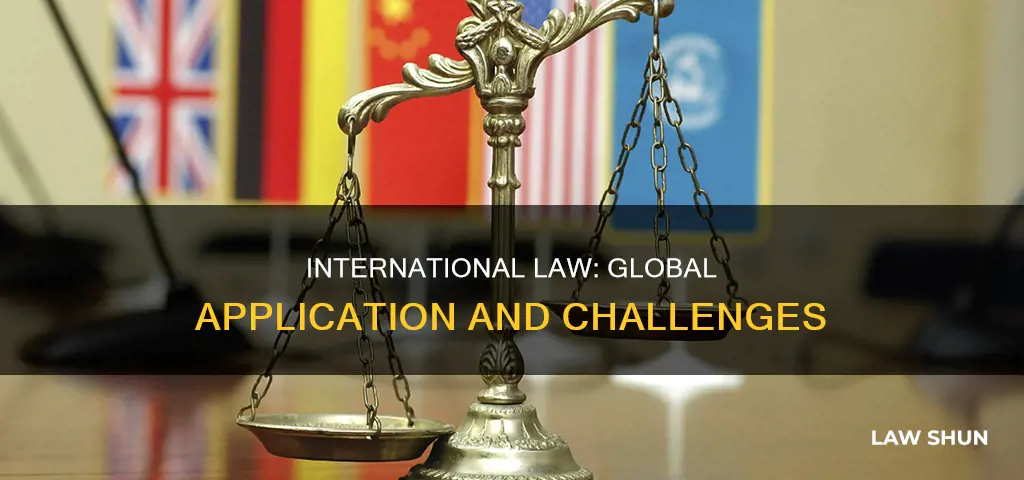 how would international laws be applied