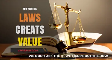 Writing Laws: Creating Value Through Legislation