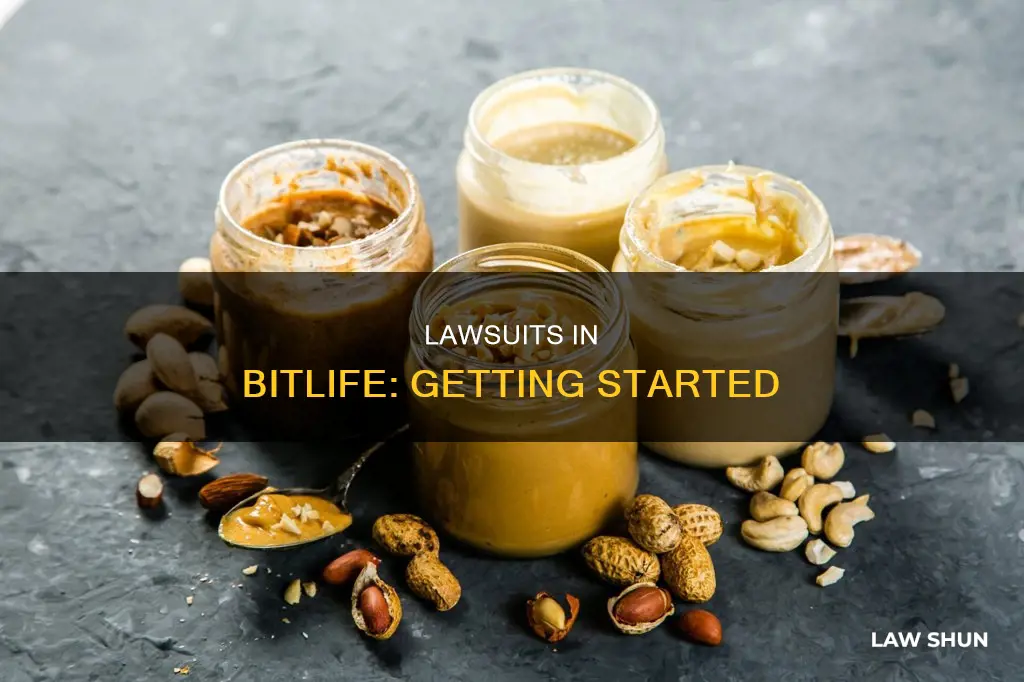 how you can start a law suit in bitlife