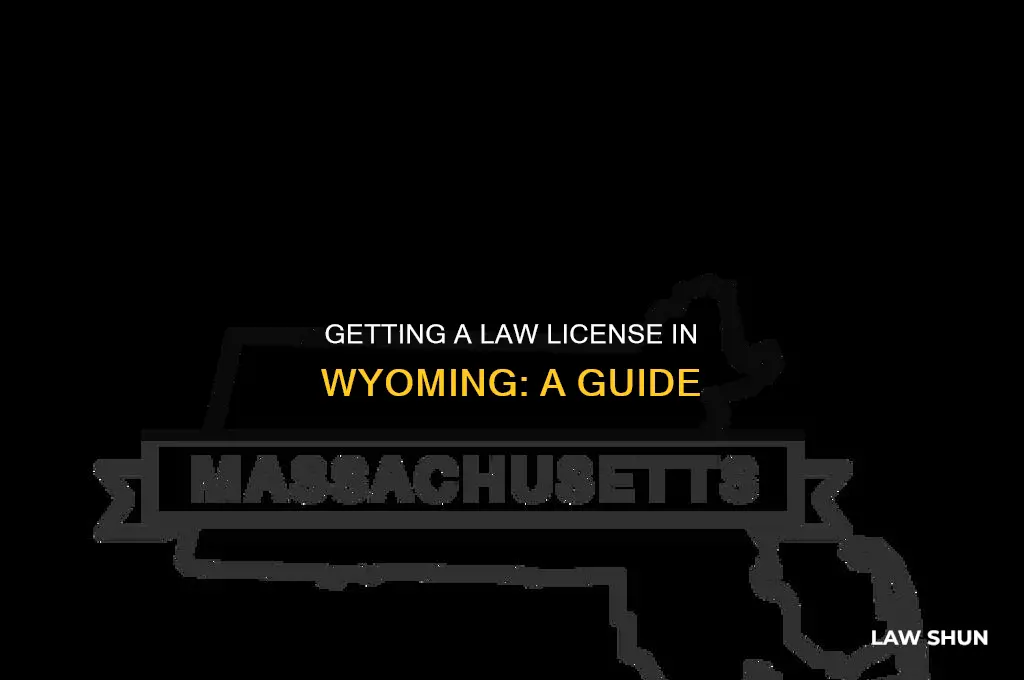 how you got license in wyoming for a law your