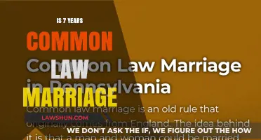Common Law Marriage: 7 Years and Counting?