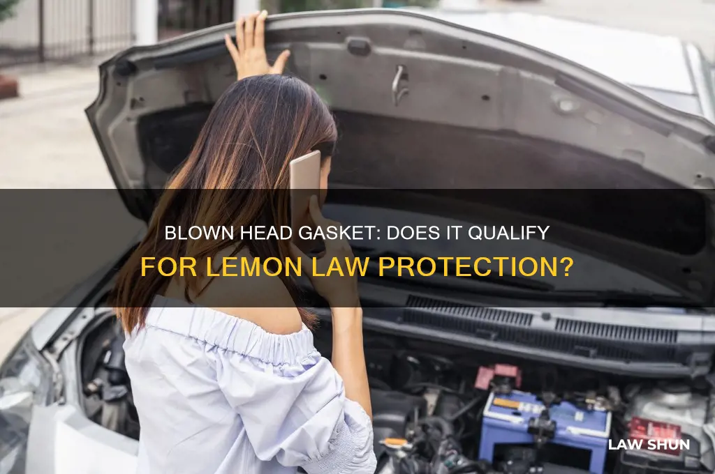 is a blown head gasket qualify for lemon law