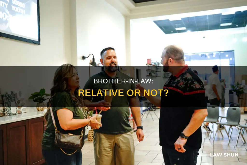 is a brother in law a relative uk