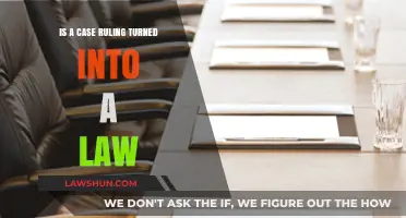 Case Rulings: How Do They Become Laws?