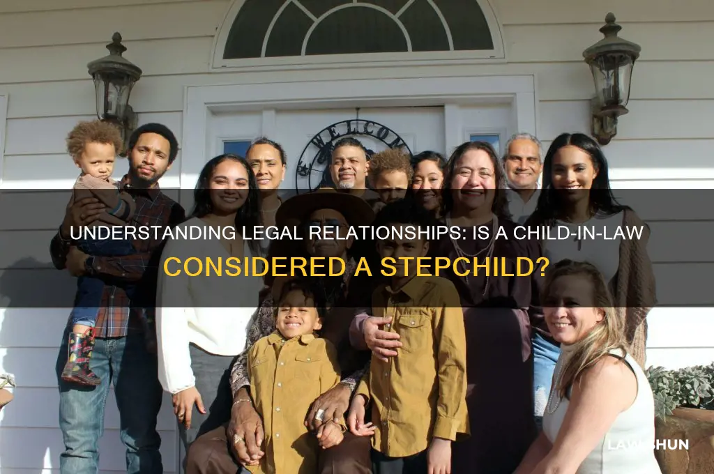 is a child in law a step child
