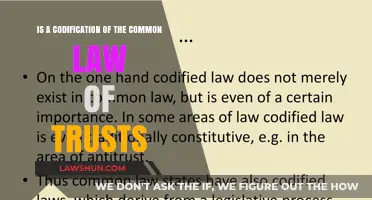 Trust Law: Codifying Common Law