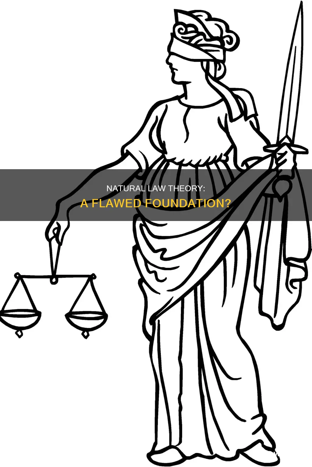 is a common criticism of natural law theory