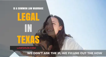 Common Law Marriage: Is It Legal in Texas?