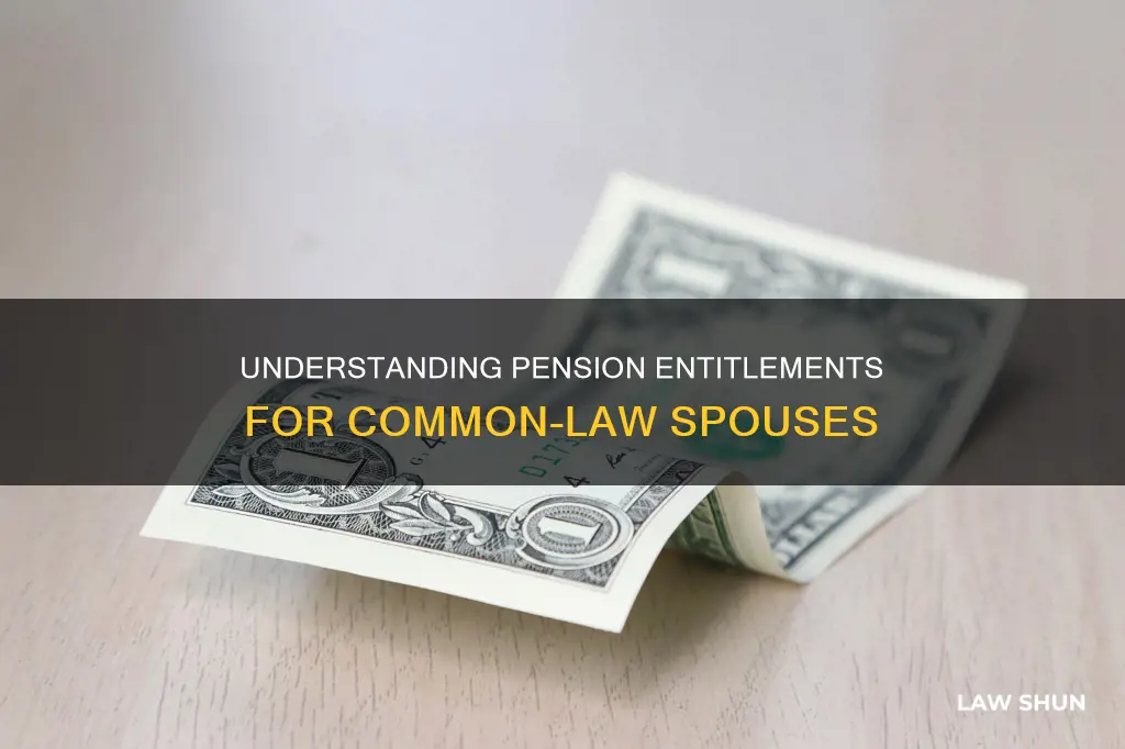 is a common law spouse entitled to pension