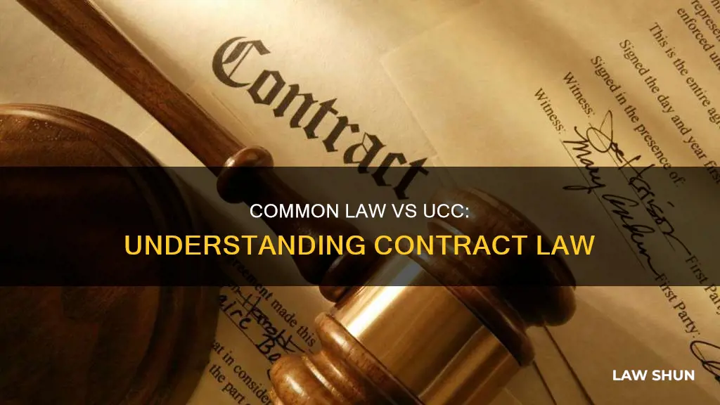 is a contract common law or ucc