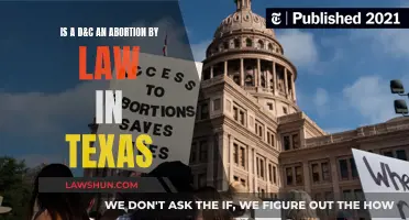 D&C and Abortion: Texas Law Explained