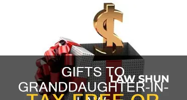 is a gift to a granddaughter in law tax free