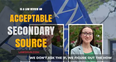 Is a Law Review an Acceptable Secondary Source? Exploring Legal Scholarship