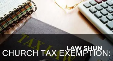 is a law that churches wre tax exempt