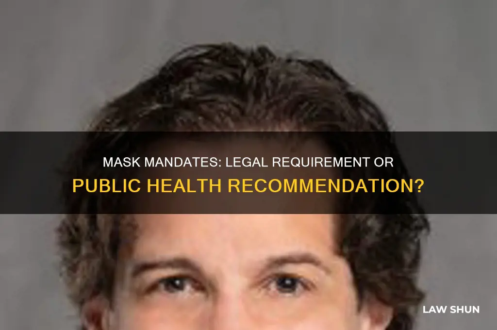 is a mandate to wear a mask a law