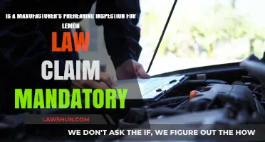 Is a Manufacturer's Prehearing Inspection Mandatory for Lemon Law Claims?