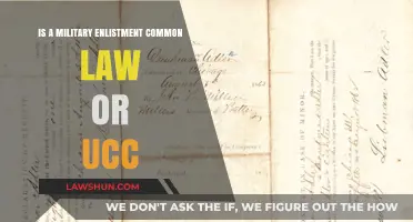 Military Enlistment: Common Law or UCC?