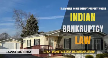 Mobile Homes: Exempt Property Under Indian Bankruptcy Law?