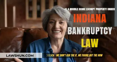 Mobile Homes and Indiana Bankruptcy: Exempt Property Explained