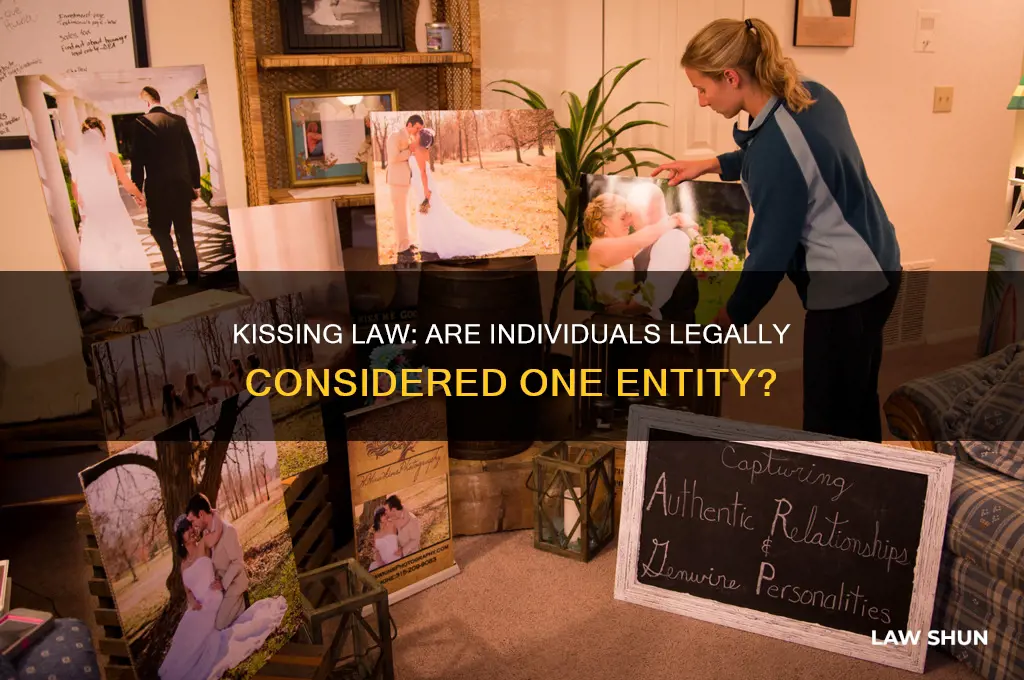 is a person apart of a person while kissing law