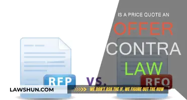 Price Quotes: Legally Binding Offers?