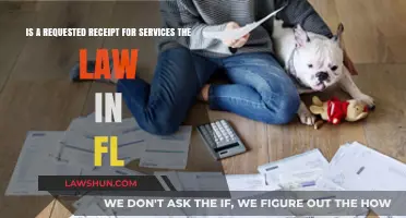Is a Requested Receipt for Services Legally Required in Florida?