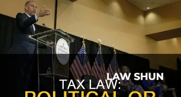is a tax law a political question