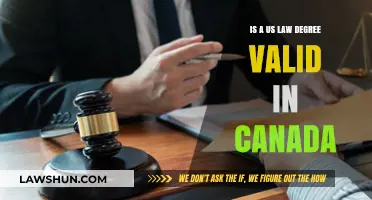 US Law Degree: Valid in Canada?