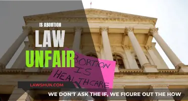 Abortion Law: Unfair to Whom?