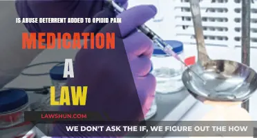 Abuse Deterrent Opioid Medication: Legal Requirement or Recommendation?