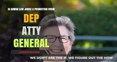 Is Admin Law Judge a Promotion from Deputy Attorney General?