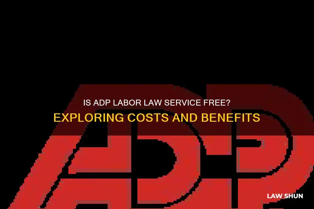 is adp labor law service free