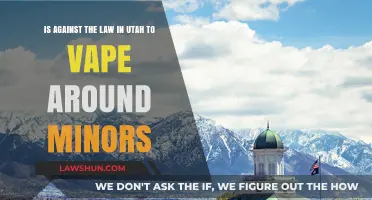 Utah's Vaping Laws: Is It Illegal to Vape Near Minors?