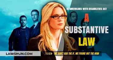 Is the Americans with Disabilities Act a Substantive Law?