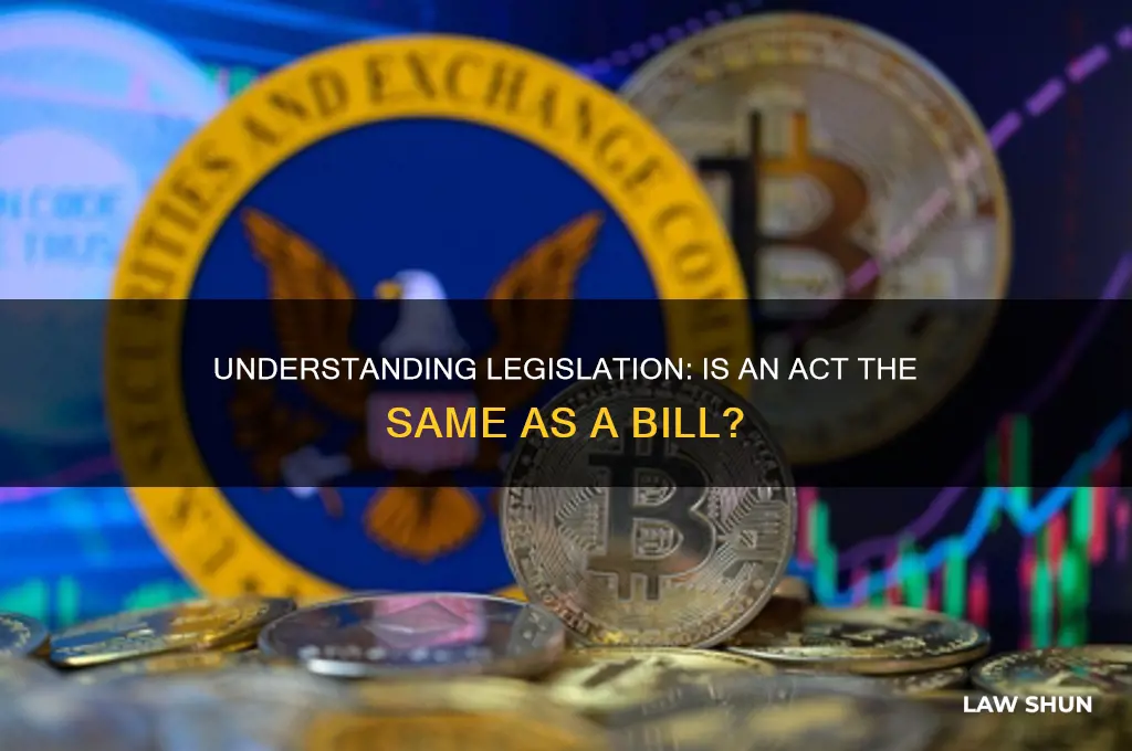 is an act a bill