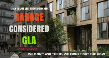 Is an In-Law Unit Above Detached Garage Considered GLA?
