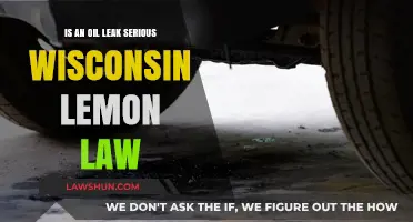 Wisconsin Lemon Law: Is an Oil Leak a Serious Concern?