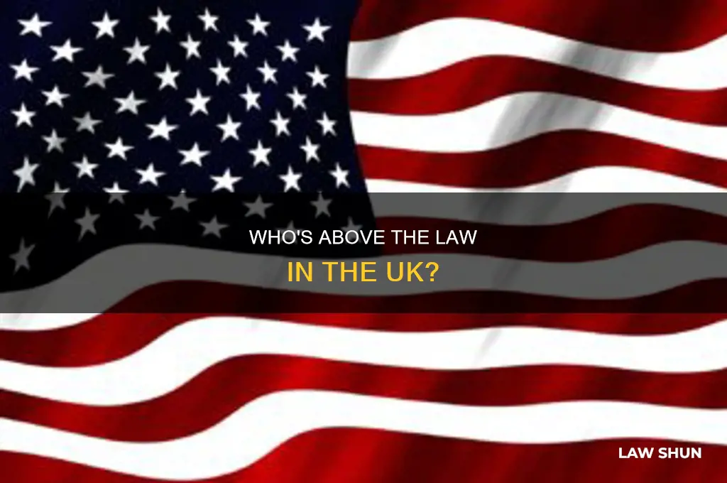 is anyone above the law in the uk