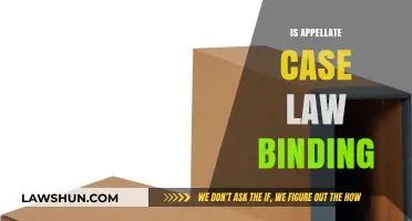 Appellate Case Law: Binding or Not?