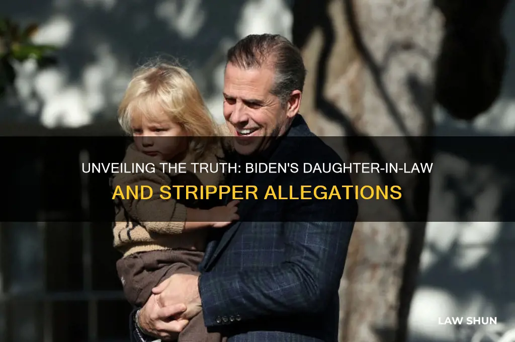 is bidens daughter in law a stripper